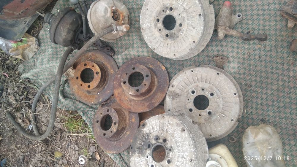 Барабани задні диски тормозні перед ваз 2101-2107