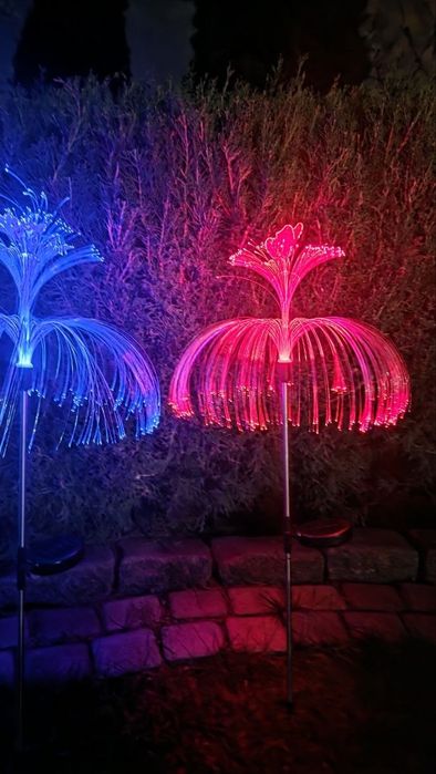 Світлодіодний сонячний садовий світильник МЕДУЗА  2 шт