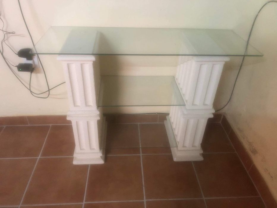 Conjunto Mesa e prateleira64750634193411120