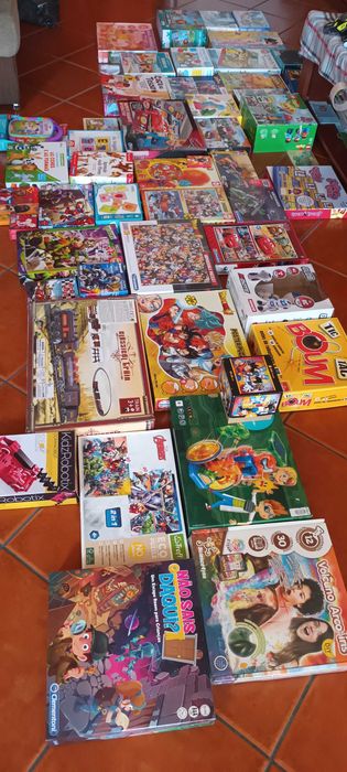 Jogos e puzzles para crianças