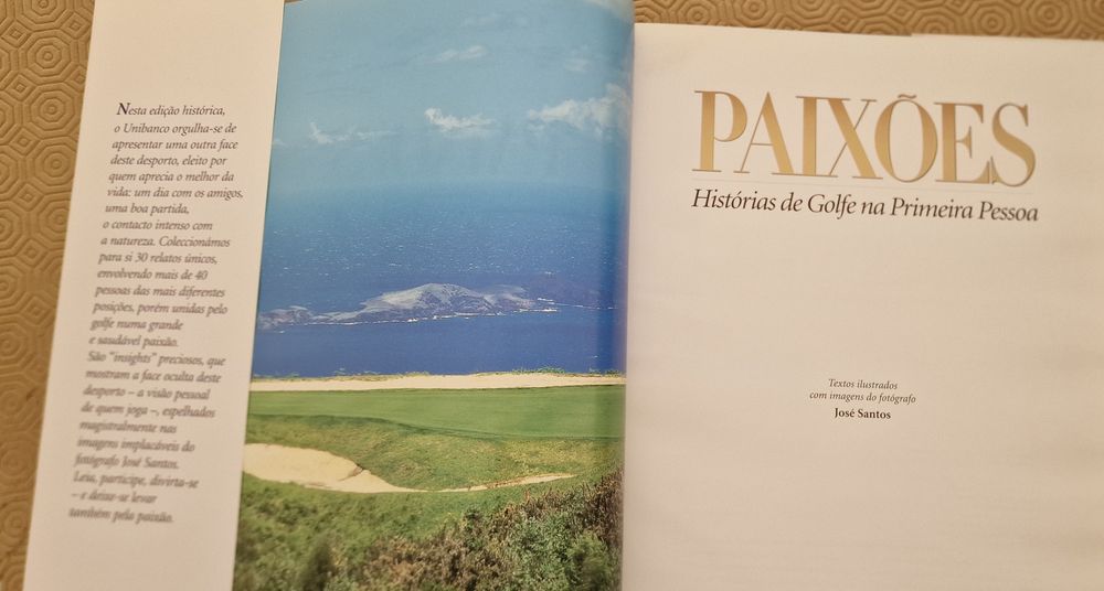 Livro sobre Golfe em Portugal
