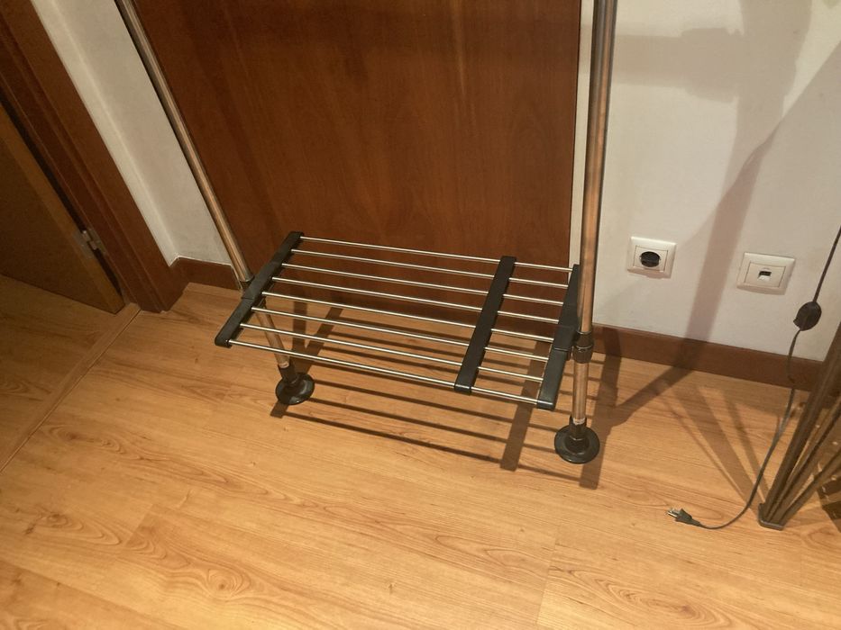 Suporte / prateleira de ventosas para ajustar ao tamanho pretendido)