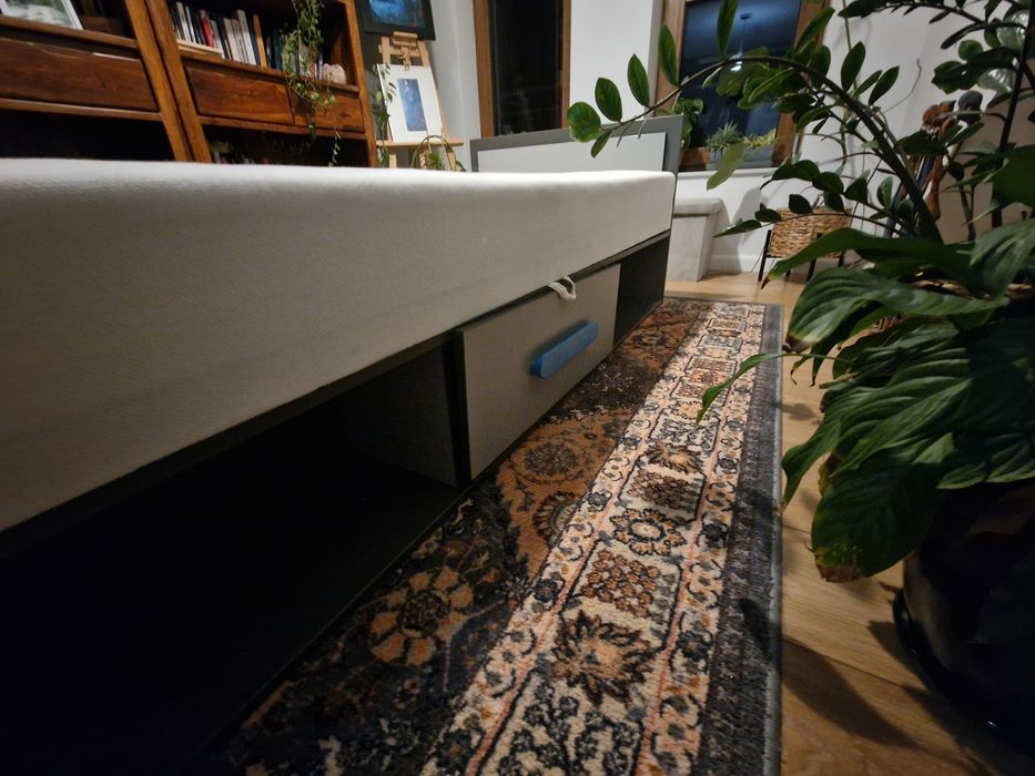 Łóżko 90x200 otwierane z szufladą