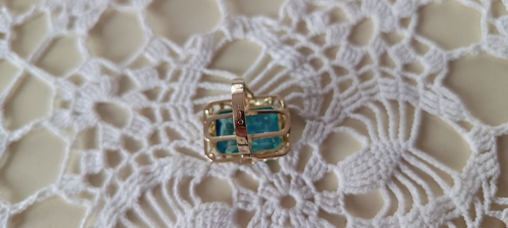 Pierścionek 585,  16,55 gr