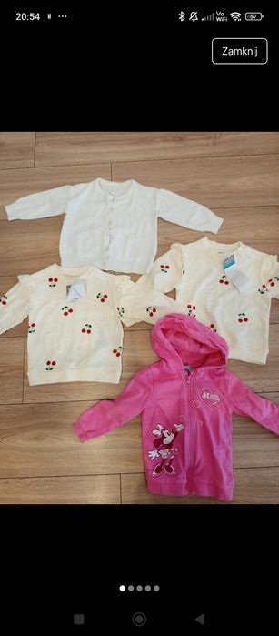 Paczka ubranek dla dziewczynki