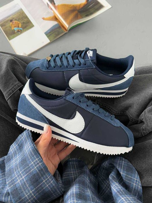 !SALE! Кросівки Nike Cortez Blue White 36 37 38 39 40 41 42 43 44 45