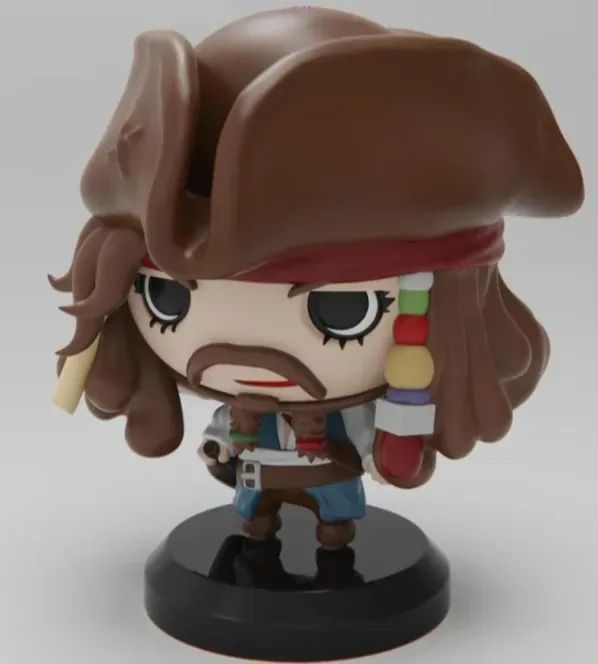 Jack Sparrow Q-Version Figure64552477059459120