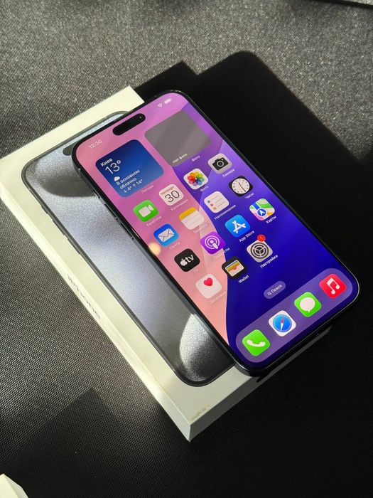 Apple iphone 15 pro max 256 gb black/blue/natural айфон 15 про макс