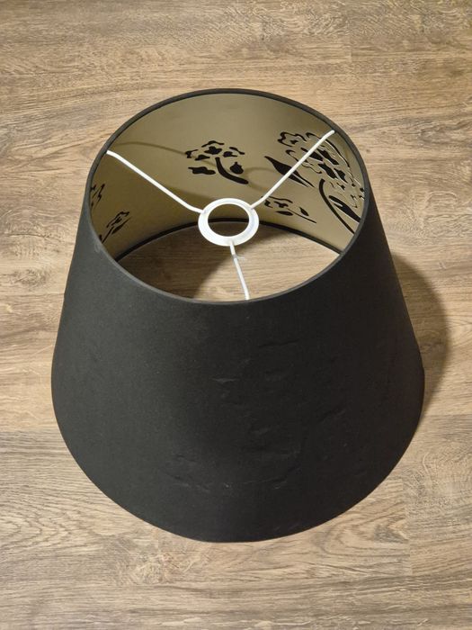 Klosz do lampy w kolorze czarnym