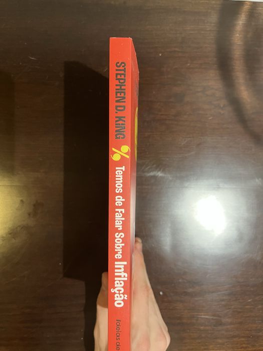Livro “Temos de falar sobre inflação” por Stephen King
