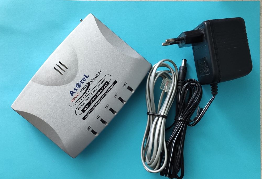 Модем Asotel GVC K2D Vector