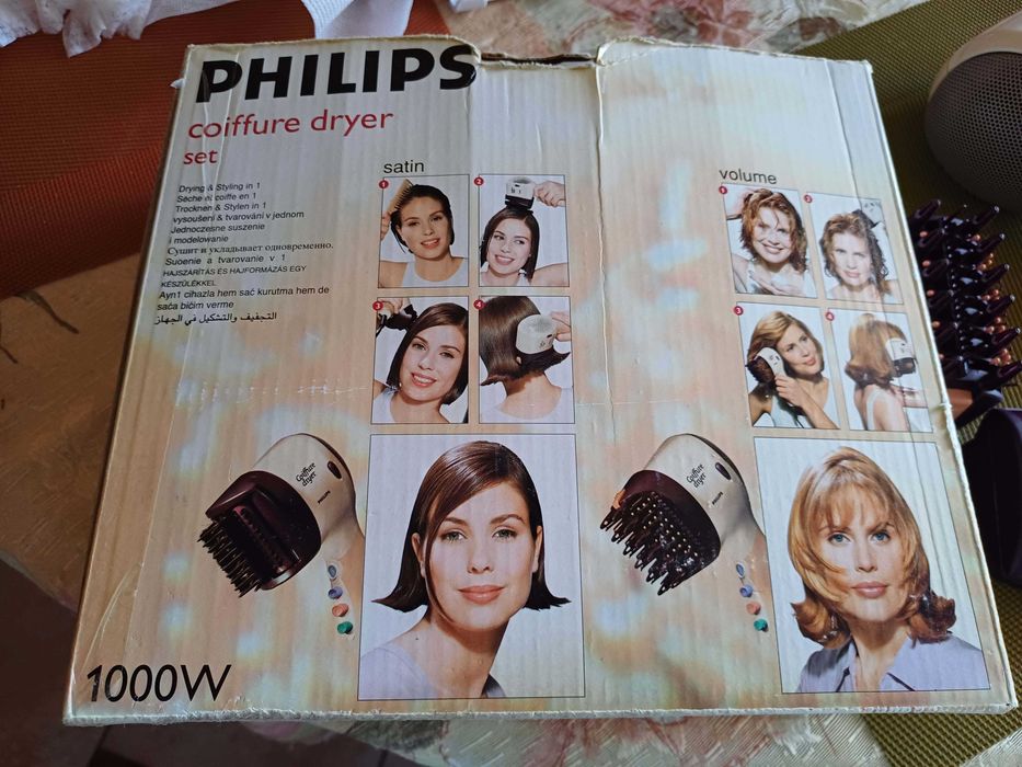 Фен PHILIPS та фен Русалка+плойка