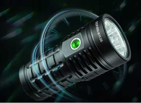 Sofirn Q8 Plus. Mocna latarka 16000lm 5000K-5300K