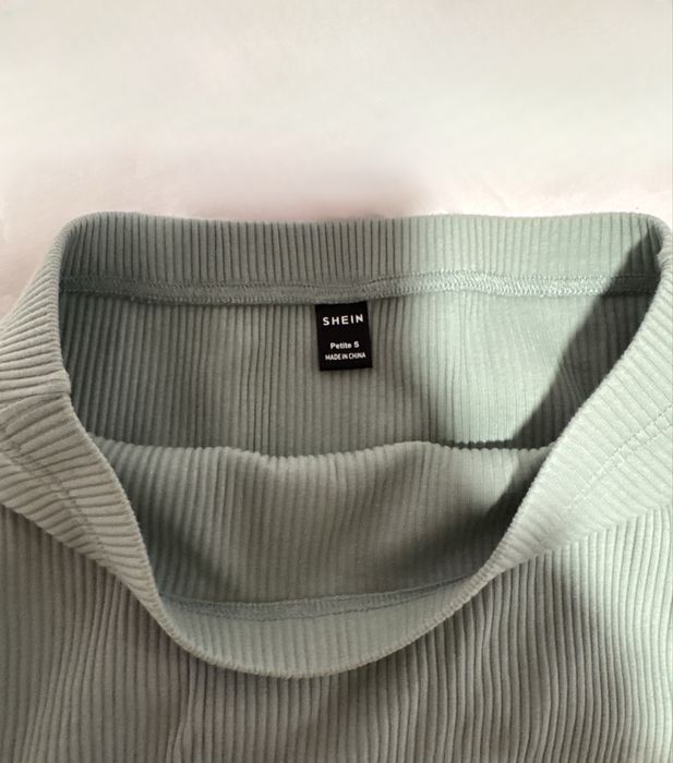 Conjunto duas saias rosa e verde