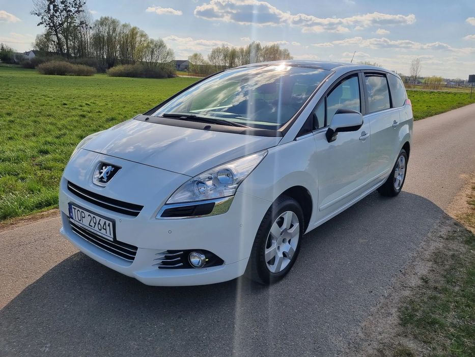 Peugeot 5008 **2.0 Hdi 150km**Manual**SOLAR**6 Biegow** Zarejestrowany**7 osob