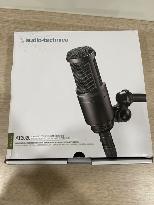 Audio-Technica AT2020 Microfone63824232463363123