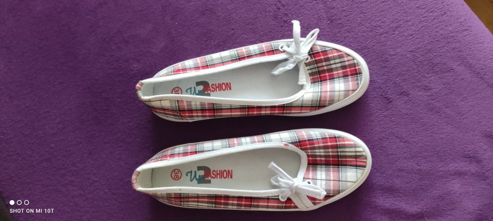 Baleriny rozmiar 38 jak nowe