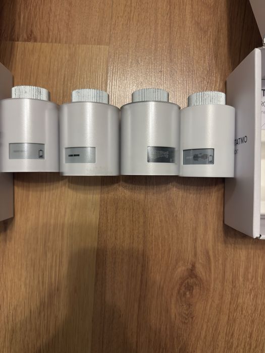 Zestaw 4 głowic Netatmo + przekaźnik Relay