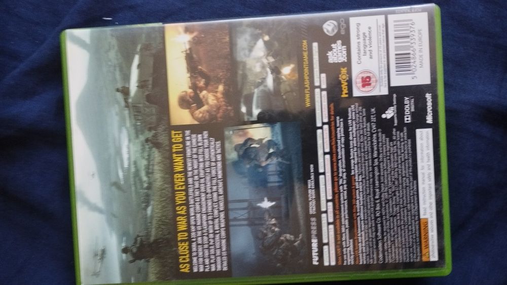 Operation flashpoint dragona rising Xbox 360, wyprzedaż własnej kolekcji