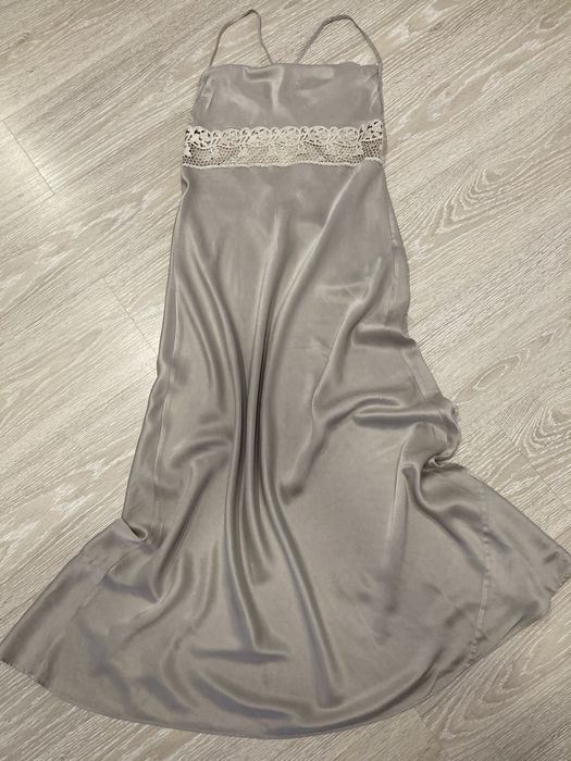 Шелковое платье в бельевом стиле 100% шелк