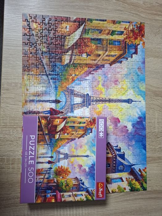 Puzzle Trefl 500 Wieża Eiffla