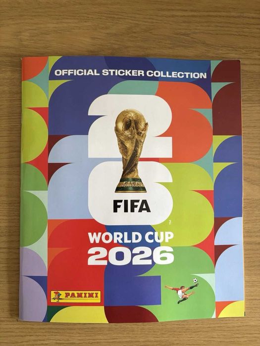 Caderneta Mundial 2026 Panini — envio incluído