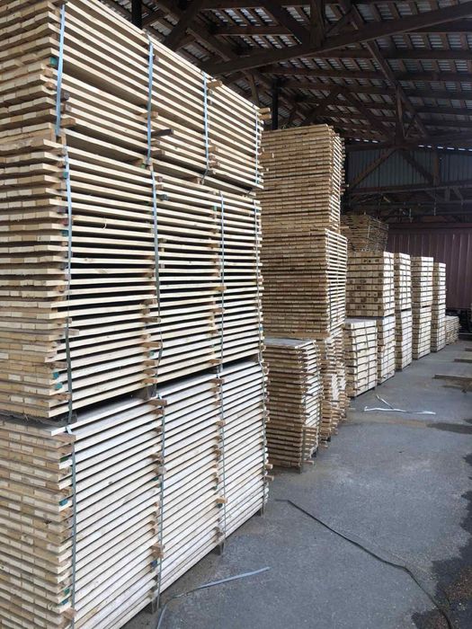 Пиломатеріали березові обрізні сухі !