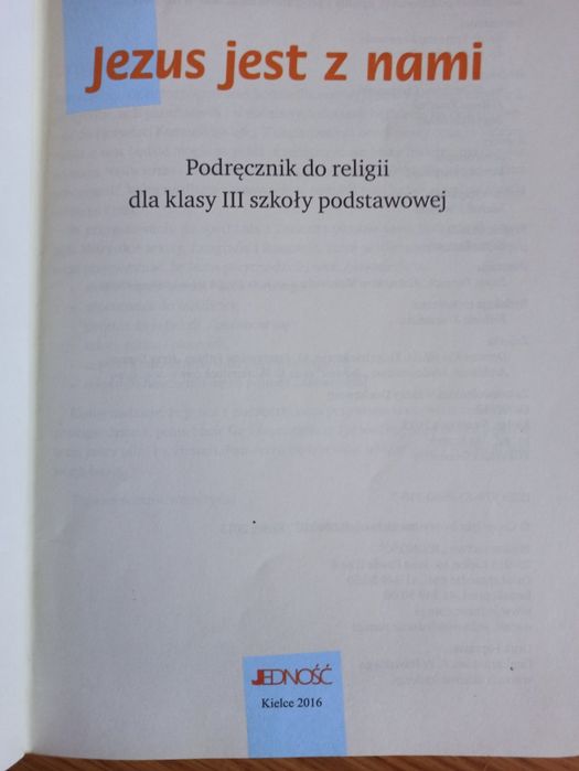 Religia Jezus jest z nami kl 3