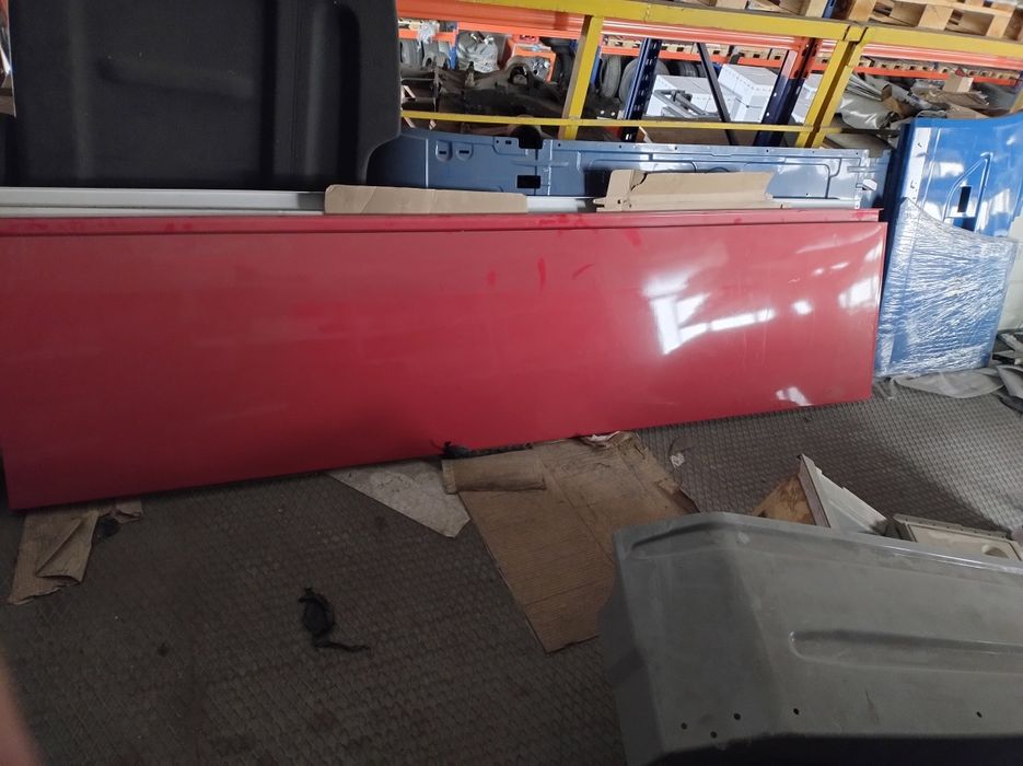 Bok kosza paleciary Kogel  biały / czerwony