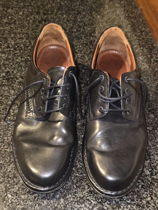 Sapatos homem em pele