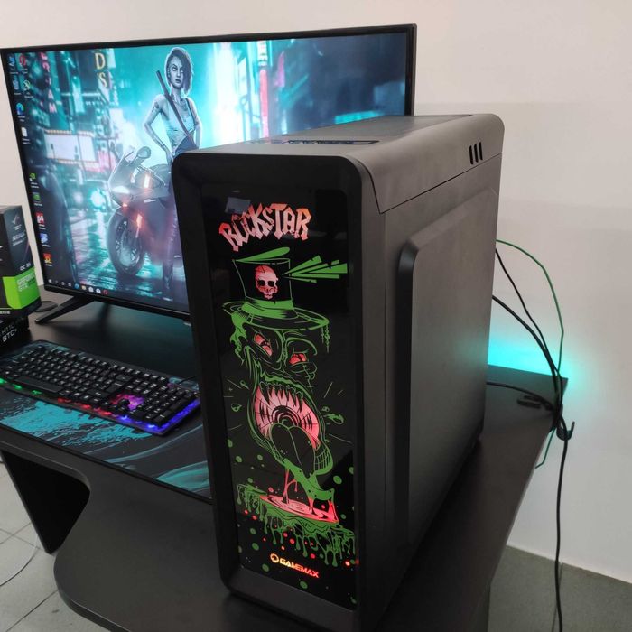 Игровой Компютер i5-7500, 16GB DDR4, GTX 1070 8GB, SSD 512, Блок 1200w