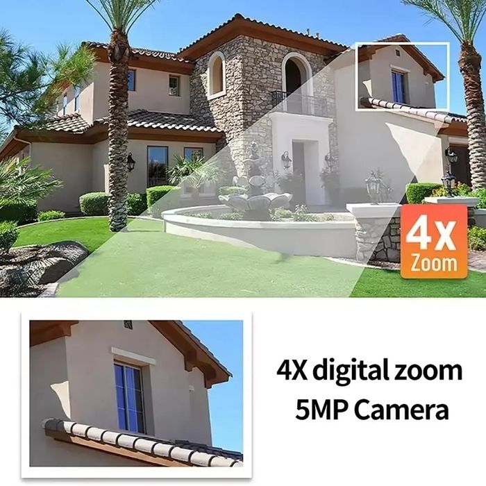 Câmara de Vigilância 360°