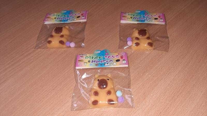 Лабубу Labubu і Капібара  з кульками СКВІШІ - SQUISHY