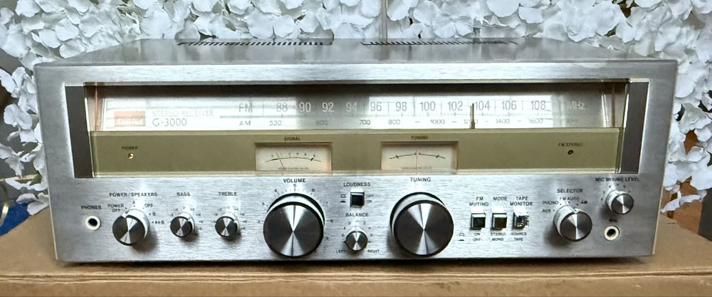 Sansui G-3000 – amplituner vintage z dusza made in Japan ! Klasyka ok