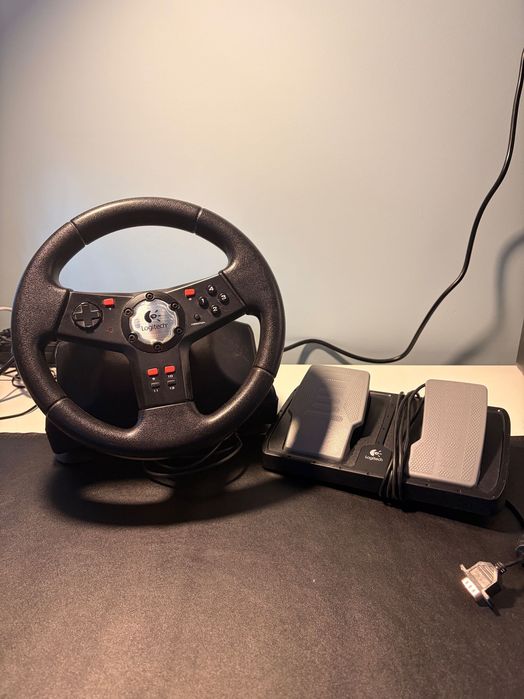 Logitech FormulaTM Vibration Feedback Wheel Gdańsk Jasień • OLX.pl