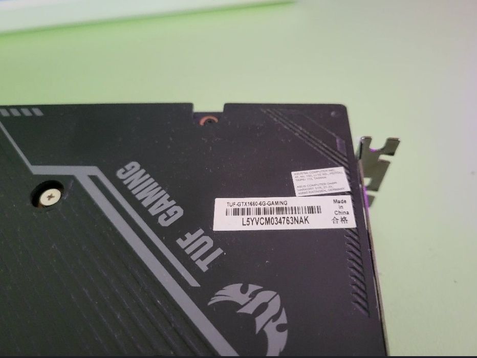 Відеокарта gtx 1660 6gb