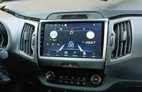 Auto Rádio Kia Sportage 3 Android 10 para modelos do Ano 2010 a 2016