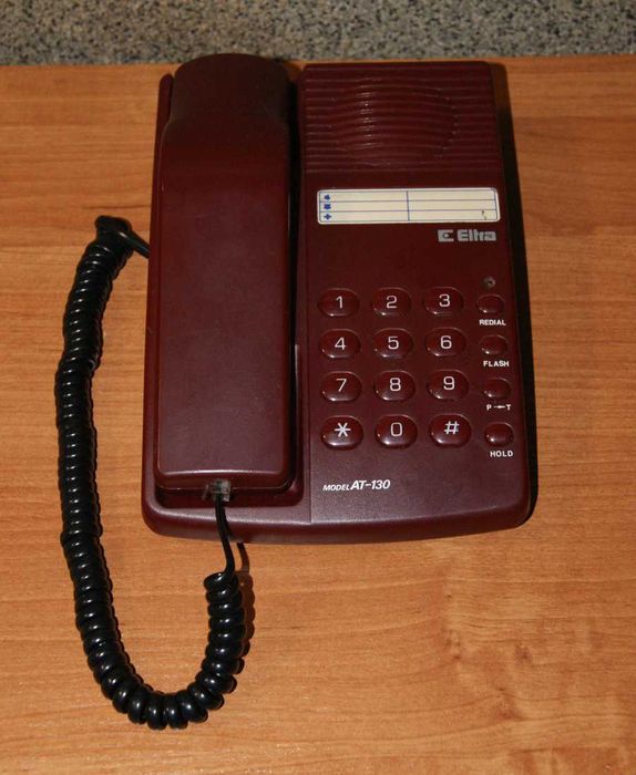Telefon stacjonarny przewodowy Eltra Model AT-130