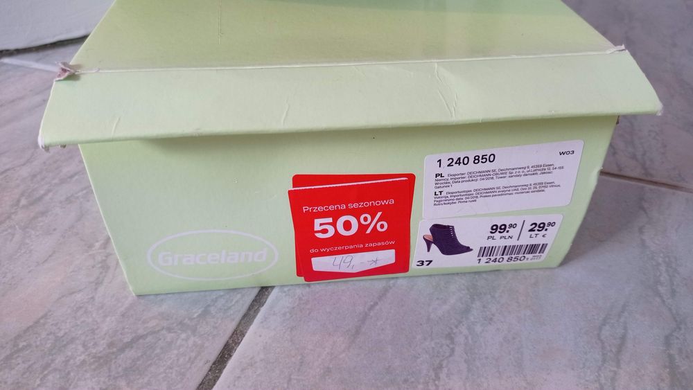 Buty 37 sandałki