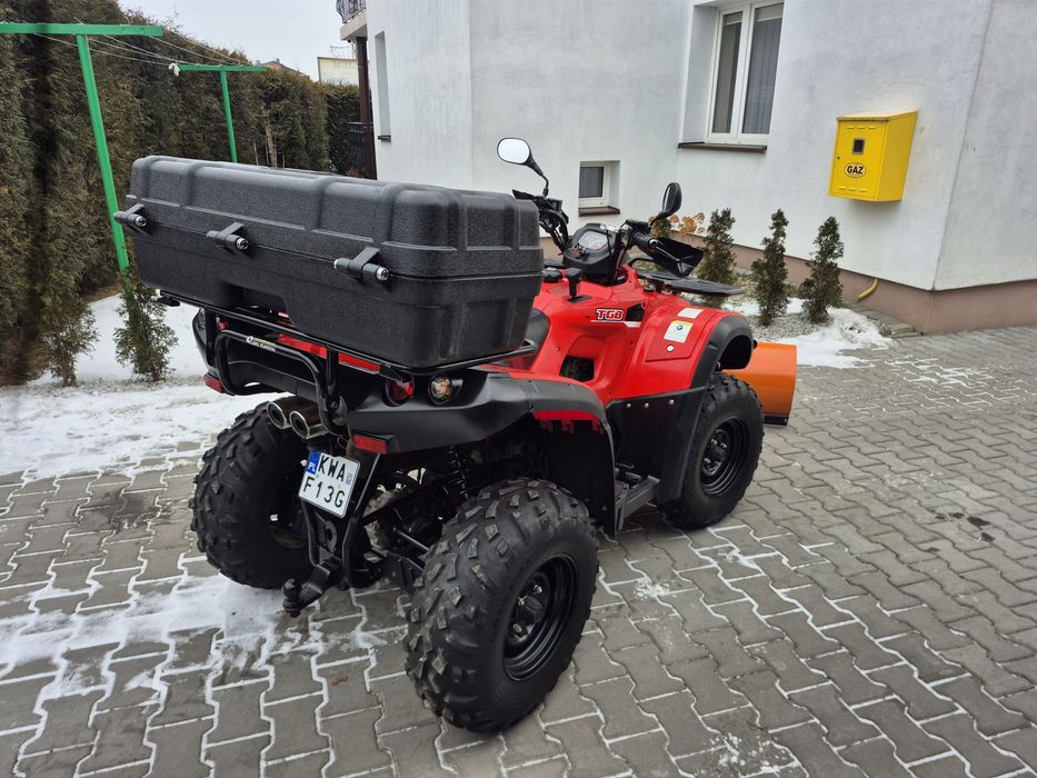 Quad TGB 500 - 4x4 - 2700 KM ! Zarejestrowany! Pług!