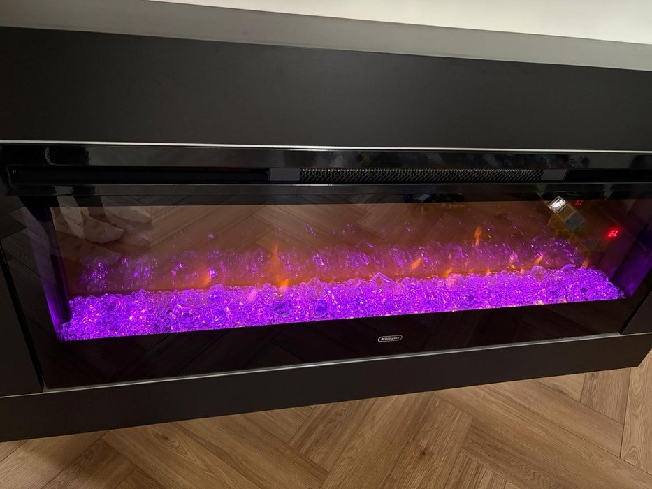 Kominek elektryczny dimplex prism 50" z obudową