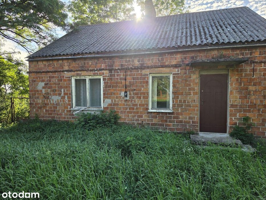 Piękne siedlisko - dom i budynek gosp. przy DW270, działka 2,2 ha