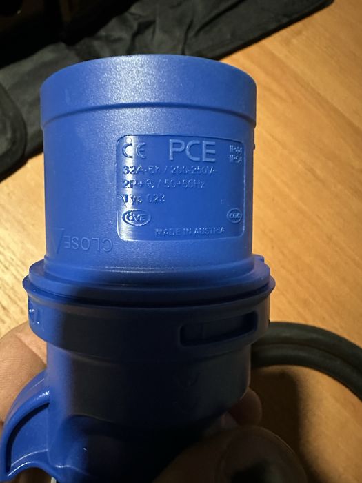 Перехідник для зарядки audi e-tron,porsche,skoda vw,7pp971678CQ