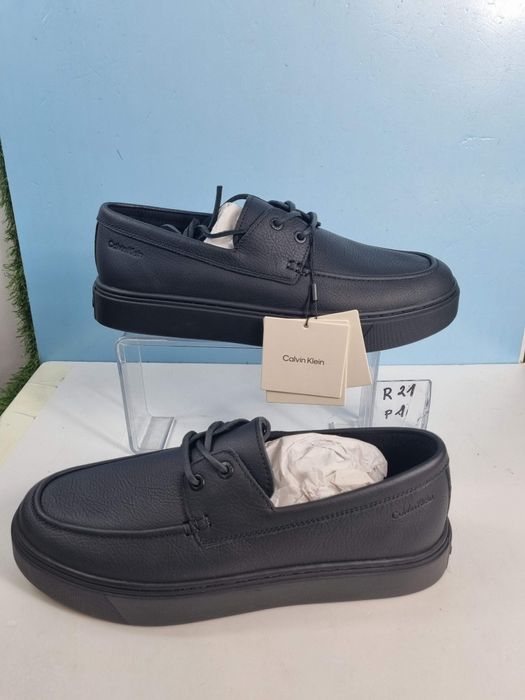 Buty Calvin Klein Hybrid Clean Boat Shoe Lth