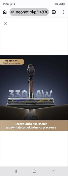 Odkurzacz Pionowy Dreame v30 Essential Nowy