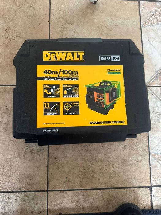 Dewalt LASER LINIOWY 18V DCLE34031N 3x360 DCLE34031N-XJ