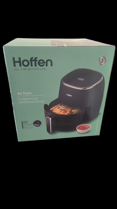 Air fryer frytkownica beztłuszczowa 5L 1500 w hoffen nowa