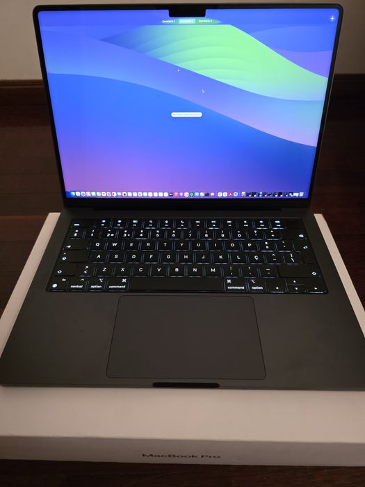 MacBook Pro 14” M3 Pro | 18GB RAM | 512TB SSD | Caixa e Carregador
