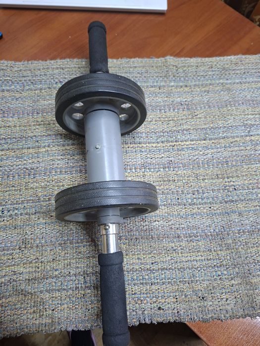 Ролик-тренажер подвійниц для пресу