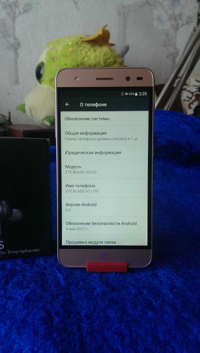 Новенький ZTE Blade V7 Lite 4G- без дефектов